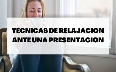 Descubre técnicas de relajación ante una presentación